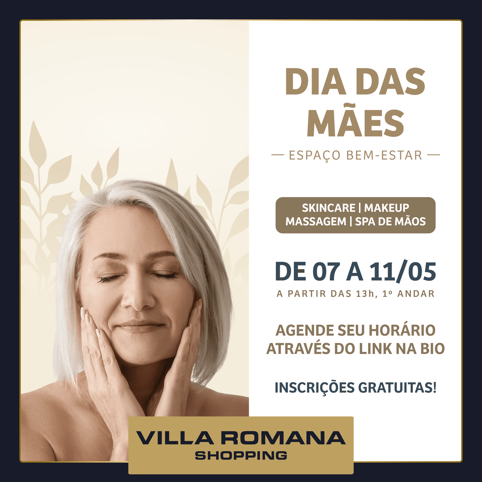 Villa Romana Shopping celebra Dia das Mães com experiência de Spa