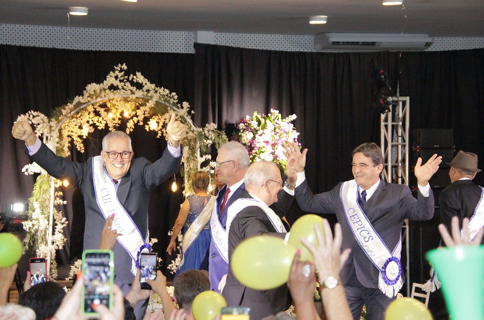 Itajaí,Teatro Municipal,Noite dos Candelabros