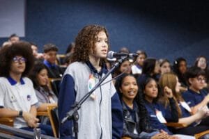 Balneário Camboriú,Câmara Municipal,Itajaí,Conferência Regional de Vereador Mirim – Litoral do Vale do Itajaí,Balneário Piçarras,Itapema,Porto Belo,Objetivos do Desenvolvimento Sustentável,Cúpula das Nações Unidas sobre o Desenvolvimento Sustentável de 2015,Escola do Legislativo Deputado Lício da Silveira,Assembleia Legislativa do Estado de Santa Catarina,Escola do Legislativo Vereadora Maria Rosa Heleno Schulte,Florianópolis