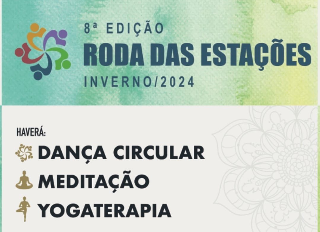 8ª edição da Roda das Estações,Avenida Beira-Rio,Itajaí,Centro de Práticas Integrativas e Complementares em Saúde de Itajaí,dança circular,meditação,yogaterapia,Praça Genésio Miranda Lins,Secretaria Municipal de Saúde,Fundação Cultural,CEPICS,Sistema Único de Saúde