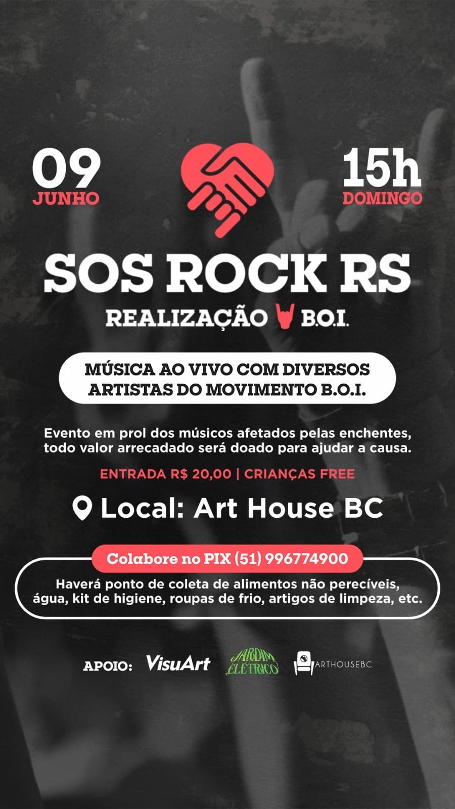 Balneário Camboriú,ArthouseBC,rock’n’roll,Rio Grande do Sul,B.O.I.