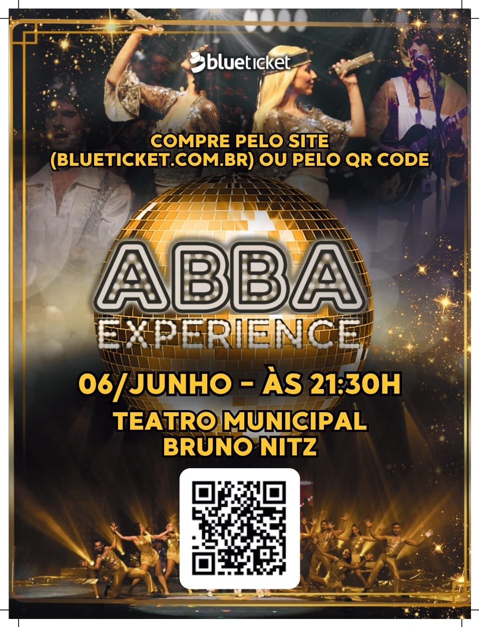 Avenida Central,Balneário Camboriú,Teatro Municipal Bruno Nitz,A Bela e a Fera: O Espetáculo Musical,ABBA Experience