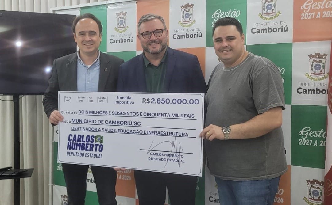 Elcio Rogério Kuhnen,Camboriú,Carlos Humberto,saúde,educação,infraestrutura
