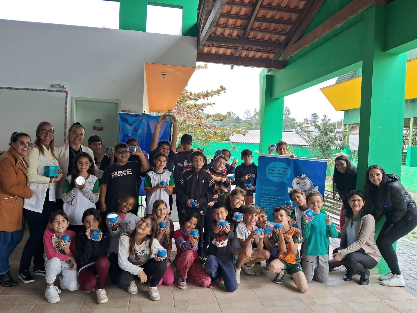C.E.M. Abelardo Torquato Rosa,Várzea do Ranchinho,4ª edição do concurso,Águas de Camboriú,secretaria municipal de Educação,programa Saúde Nota 10
