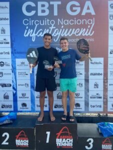 Sociedade Esportiva Bandeirante André Zambonetti Caetano,CBT GA,Circuito Nacional Infanto-Juvenil Beach Tennis,Wild Card,Torneio Sand Series,São Paulo,Beach Tennis,Grand Slam,ranking mundial