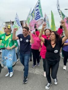 Alexandre Xepa,candidato PL,Itapema,caminhada,política,eleições2024