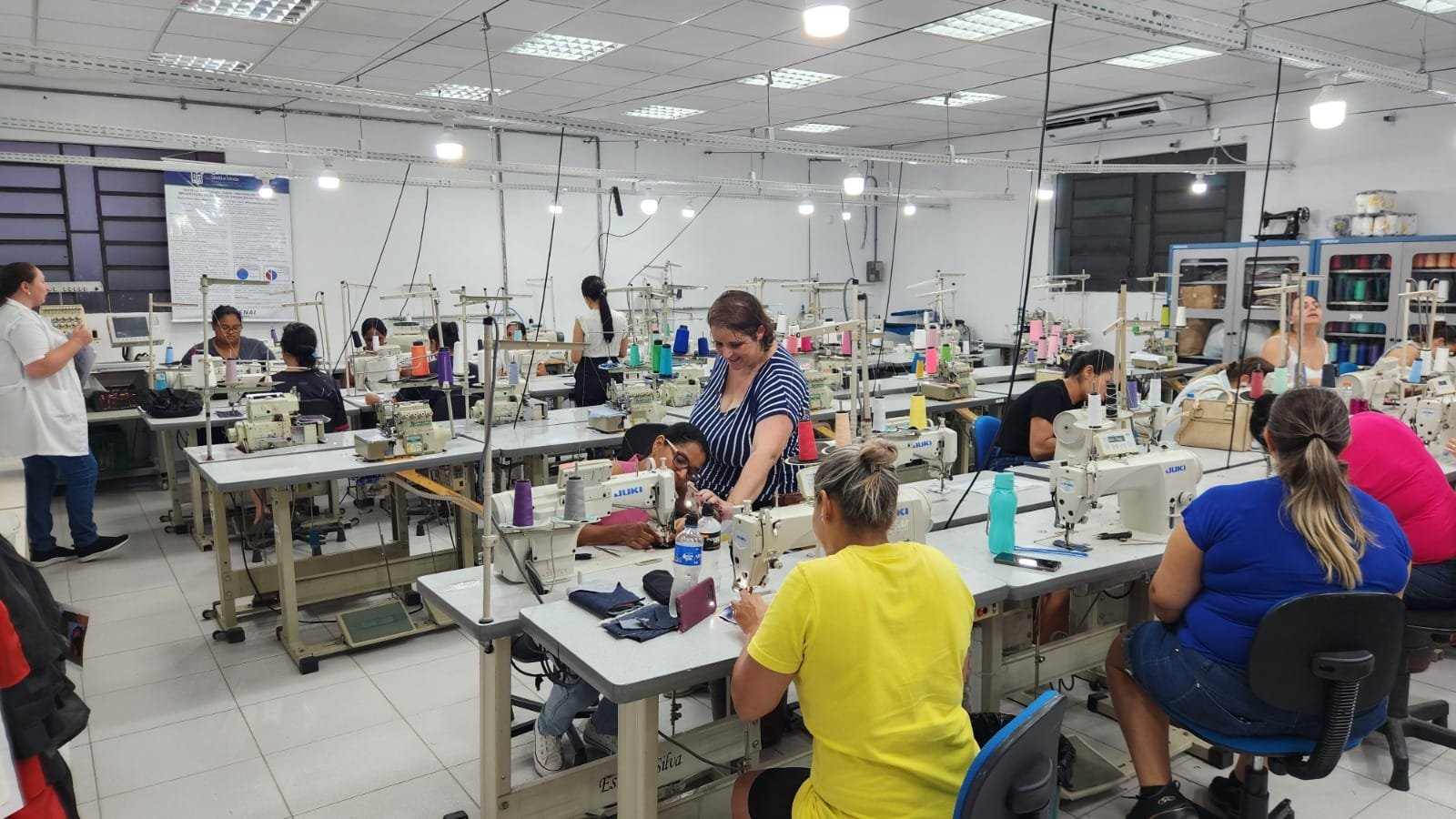 curso gratuito,Corte e Costura Industrial,SINDIVEST,Sindicato Patronal das Indústrias do Vestuário,Brusque,Botuverá,Guabiruba,Nova Trento,Câmara Setorial Têxtil,FIESC,Federação das Indústrias do Estado,Santa Catarina,SENAI,mercado têxtil,Educação Profissional