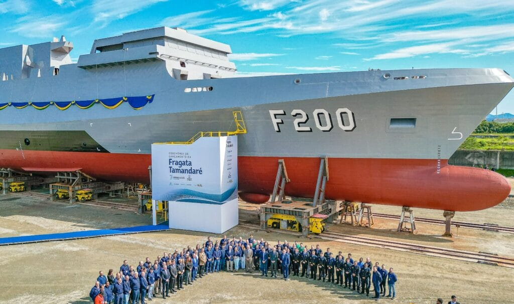 Itajaí,Programa Fragatas Classe Tamandaré,thyssenkrupp,Estaleiro Brasil Sul,Sociedade de Propósito Específico,Presidente da Federação das Indústrias de SC,Santa Catarina,Confederação Nacional da Indústria,Embraer Defesa e Segurança