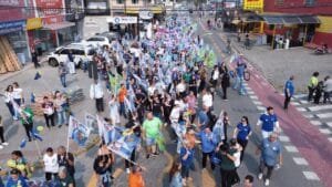 Cidade Nova,campanha,Itajaí,Avenida Ministro Luiz Galotti,Agílio Cunha,vereadores,PSD,Republicanos,Podemos,Avante,PRD,campanha eleitoral