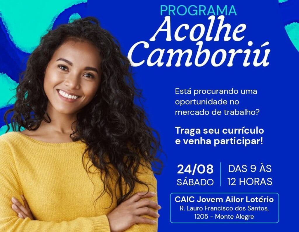 Águas de Camboriú,Acolhe Camboriú,CAIC Jovem Ailor Lotério