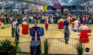 5° Acampamento Farroupilha,Camboriú,Instituto Federal Catarinense,Prefeitura,Fundação Cultural,Secretaria de Obras,Associação Gaúcha de Entidades Tradicionalistas de Santa Catarina