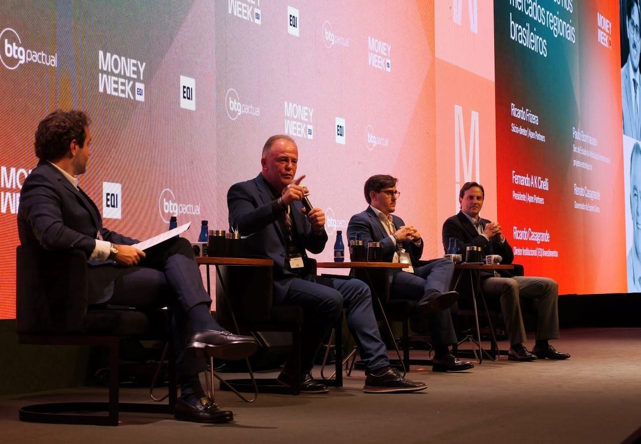 Paraná,Espírito Santo,Mato Grosso,Mato Grosso do Sul,Goiás,10a edição da Money Week,Executivo de Articulação Internacional,Projetos Estratégicos,Apex Partners