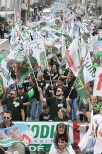 Itajaí em 1º lugar,Pensar Grande,caminhada,candidatos a vereador,jingles da campanha,crescimento