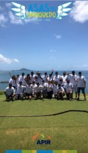 Asas de Brinquedo,Parque da Atalaia,Itajaí,voos de parapente,cestas básicas