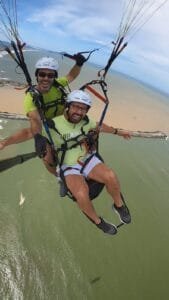 Asas de Brinquedo,Parque da Atalaia,Itajaí,voos de parapente,cestas básicas