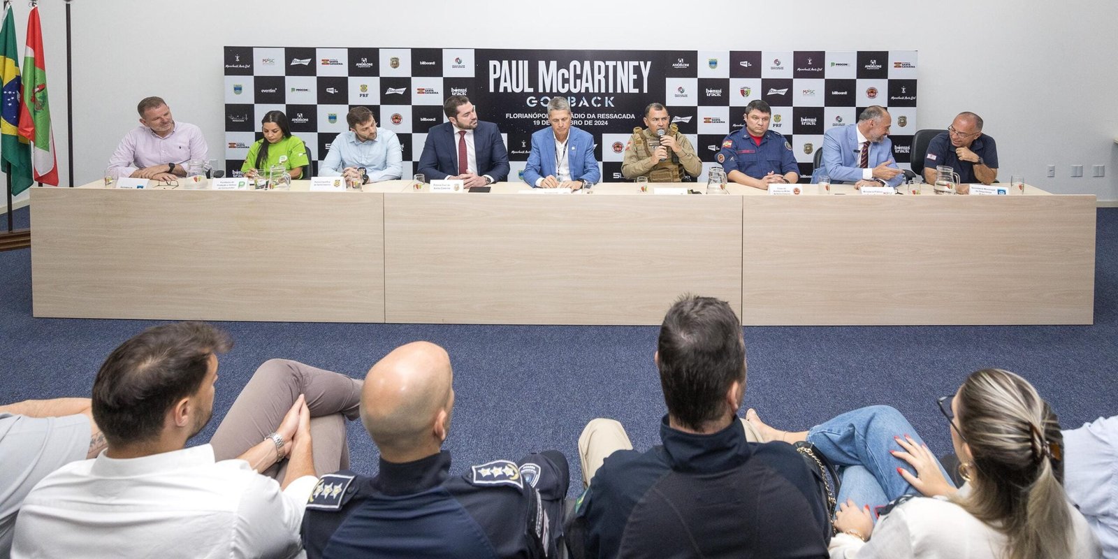 show de Paul McCartney,Florianópolis,segurança pública,mobilidade,SC-405,evento,turismo,Procon