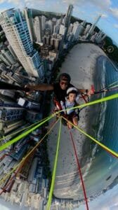 Asas de Brinquedo,Parque da Atalaia,Itajaí,voos de parapente,cestas básicas