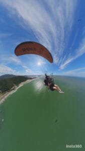 Asas de Brinquedo,Parque da Atalaia,Itajaí,voos de parapente,cestas básicas