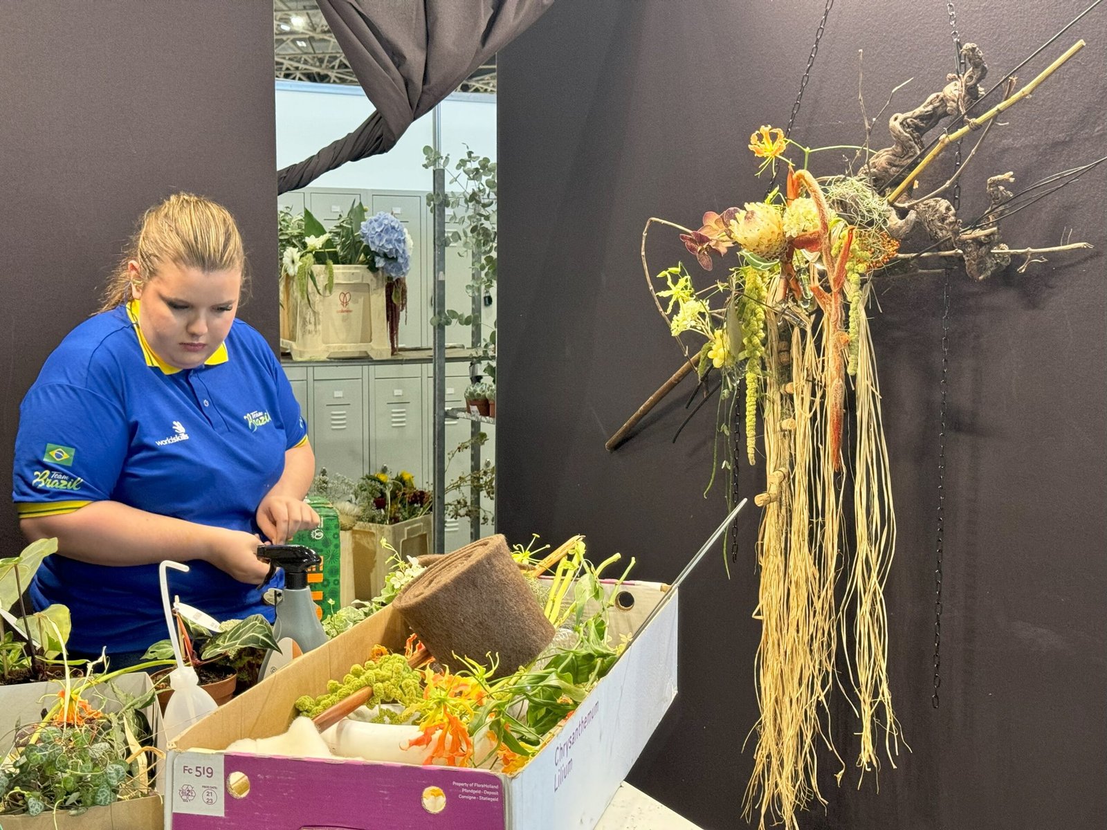 WorldSkills 2024,Medalha de Excelência,Florista,Senac SC,Xangai