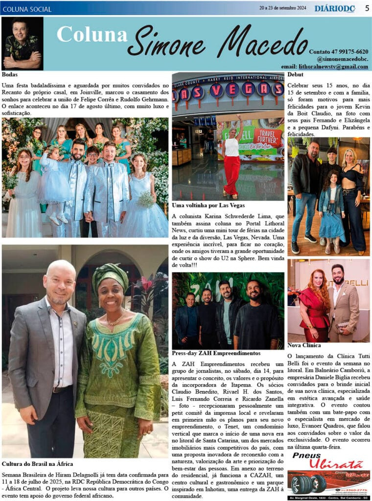Jornal Diário DC,Coluna Social,Simone Macedo