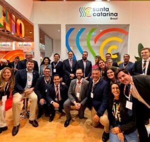 Catarinense de coração,Santa Catarina,turismo receptivo,Miguel Ignacio,Complexo Cristo Luz,VIAGENS CLUBE,Balneário Camboriú,eventos esportivos,CONMEBOL,logística esportiva