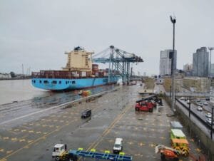Navios no Porto de Itajaí marca Início das operações da JBS Terminais,Porto Itajaí,JBS Terminais