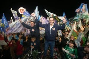 Carlos Chiodini,Márcio José Gonçalves,Comício,Bairro São Vicente,Emerson Stein