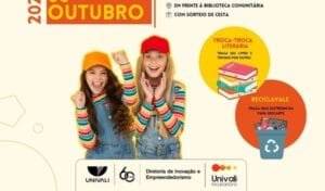 Univali,Feira de Empreendedorismo,produtos artesanais,Dia da Criança,sorteio