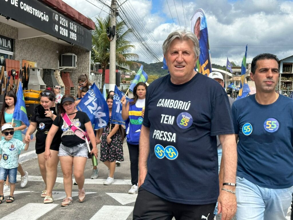 Caminhada Política,Coligação,Camboriú é a Bola da Vez,Leonel Pavan,Monte Alegre,Vencedores