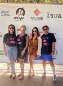 Ariane Rosa,Araucária Móveis,lançamento,coleção,design,Associação Amar Cura,Feijoada Rosa,Praia Brava,Unimed Litoral,pacientes oncológicos