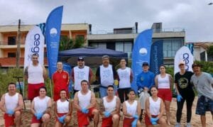 Praia Grande,Penha,mutirão de limpeza,comunidade,Águas de Penha,Programa Bandeira Azul,Objetivos de Desenvolvimento Sustentável,fauna marinha,qualidade da água