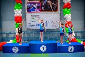 Balneário Camboriú se destaca na Copa Estadual de Ginástica Artística