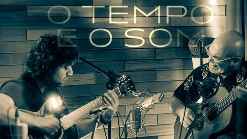 Josias Pimentel,Alegre Corrêa,O Tempo e o Som,concerto,música autoral,Balneário Camboriú,show gratuito,lançamento,Lei de Incentivo à Cultura,Rubens Azevedo,música brasileira,jazz contemporâneo,UNIVALI,guitarra,violão,plataformas digitais.