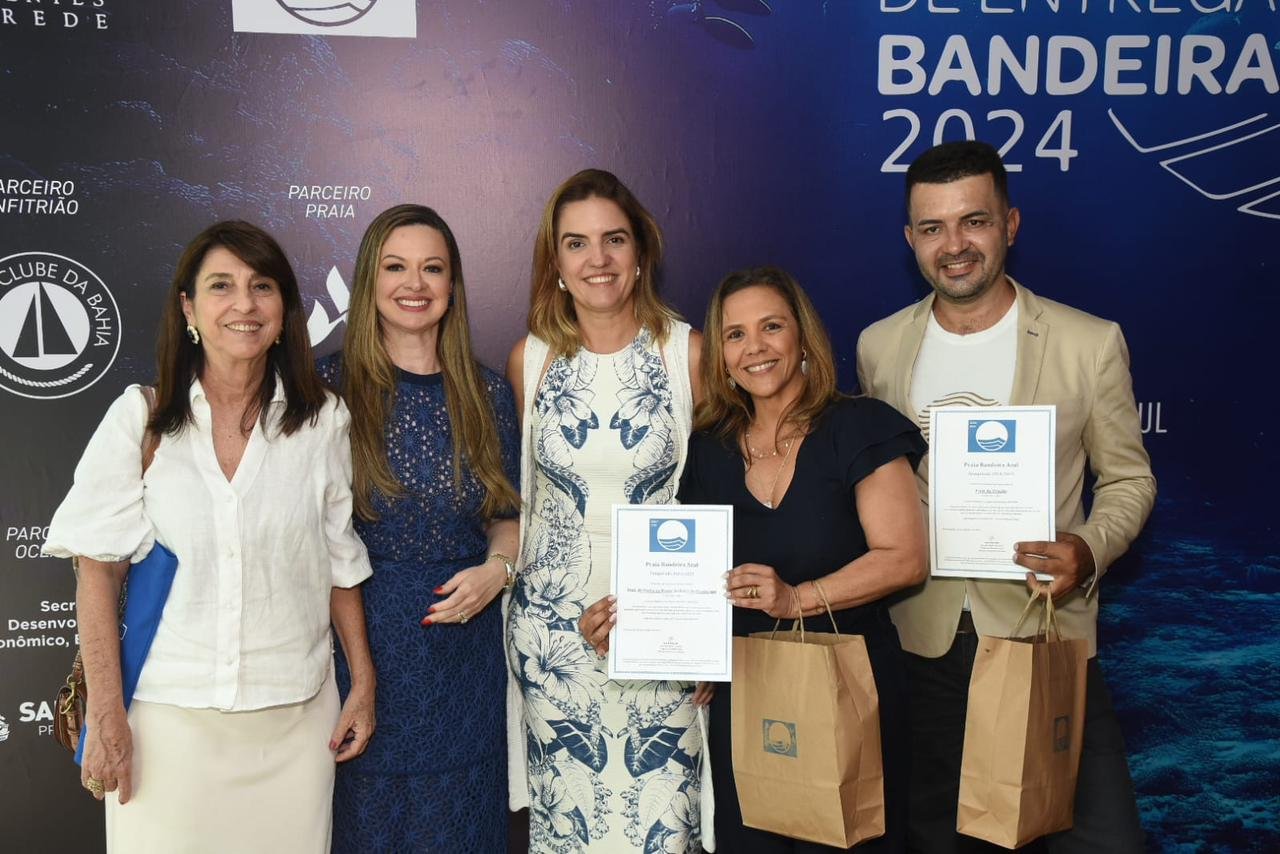 Cerimônia Nacional Bandeira Azul abre a temporada 2024/2025 no Brasil e celebra o turismo sustentável