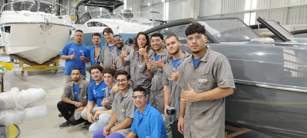 SENAI Itajaí,curso náutico,qualificação,feirão,setor naval,processo seletivo,mecânica naval.