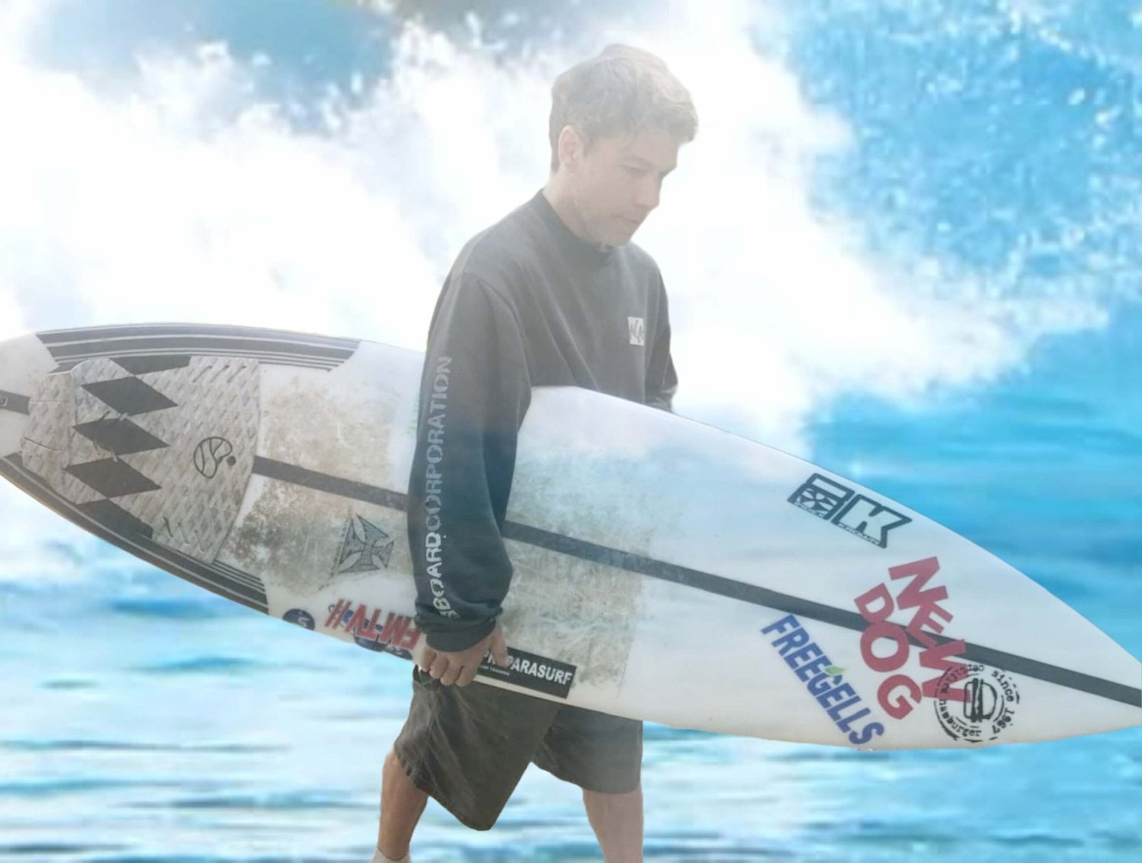 Arno Anhelli - Recordista mundial de surf intensifica prepraração para o novo desafio da quebra de recorde