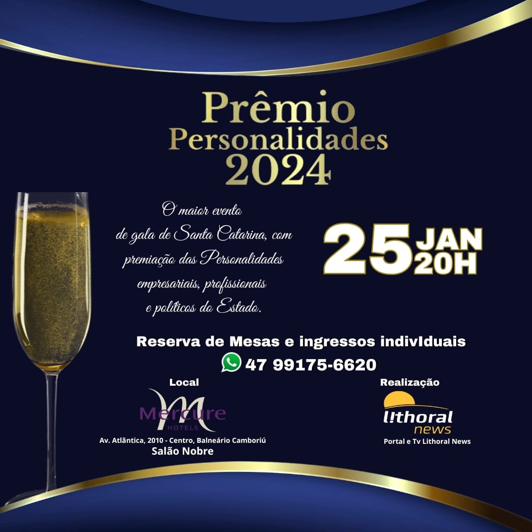 Portugal,Prêmio Personalidades do Ano,Santa Catarina,Costa Verde & Mar