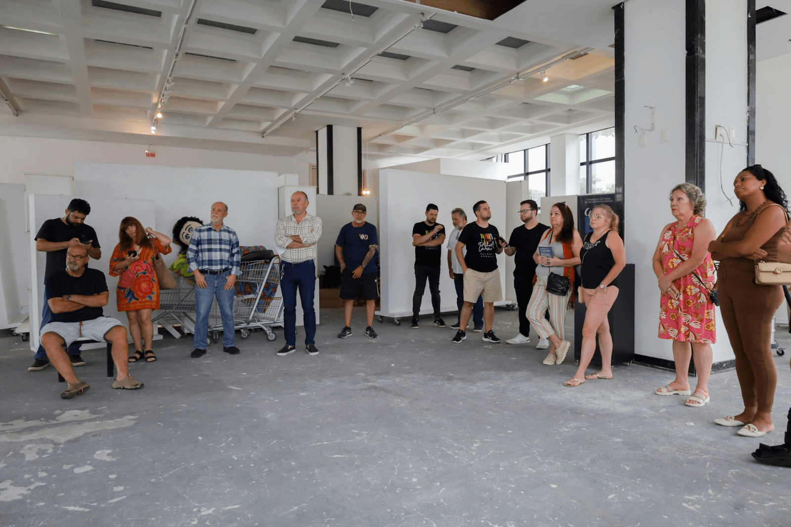 Fundação Cultural,Galeria Municipal de Arte,reforma,políticas culturais,cultura em Balneário Camboriú.