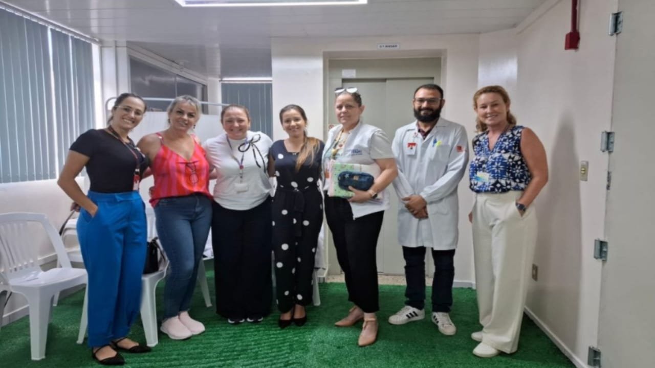 Dengue,aparelhos portáteis,diagnóstico rápido,Santa Regina,Salseiros,exames,Itajaí,saúde pública.