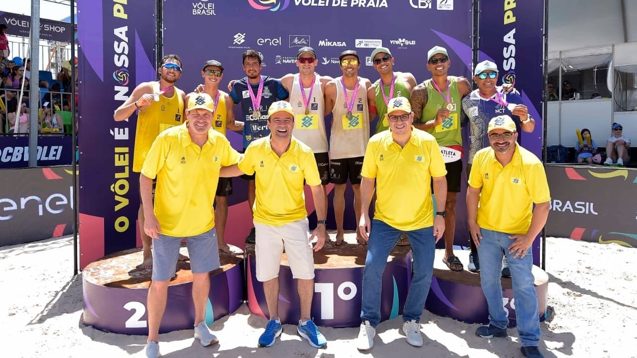 Vôlei de Praia Itapema,Circuito Brasileiro,Itapema,Ouro e Prata,Paulinho Camargo,Alexandre Xepa