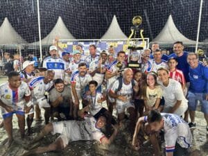 Campeonato de Futebol de Areia,Balneário Camboriú,Baleia FC,Focas FC,Goiá FC,Praia Central,homenagens,FME,esporte tradicional,60ª edição