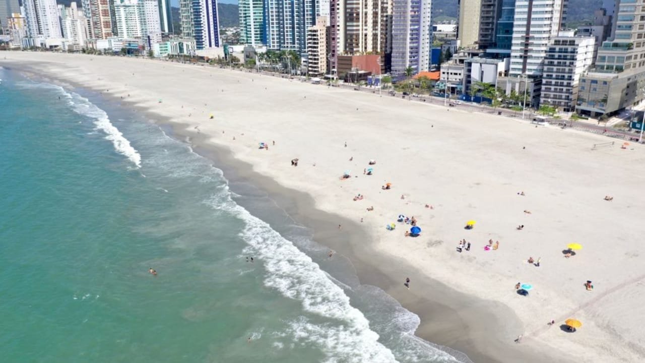Praia Central,Balneário Camboriú,balneabilidade,IMA,Emasa,Auri Pavoni,tratamento de esgoto,lagoa de aeração,Santa Catarina