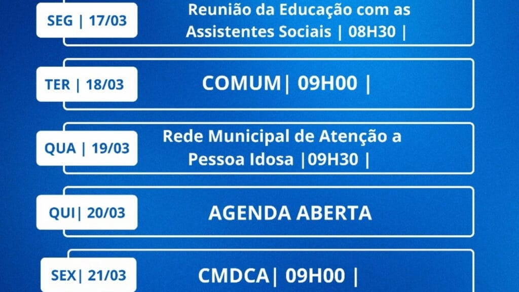 Casa dos Conselhos,Balneário Camboriú,reuniões,direitos da mulher,direitos da criança e do adolescente,secretaria de educação,pessoa idosa,agenda semanal,WhatsApp