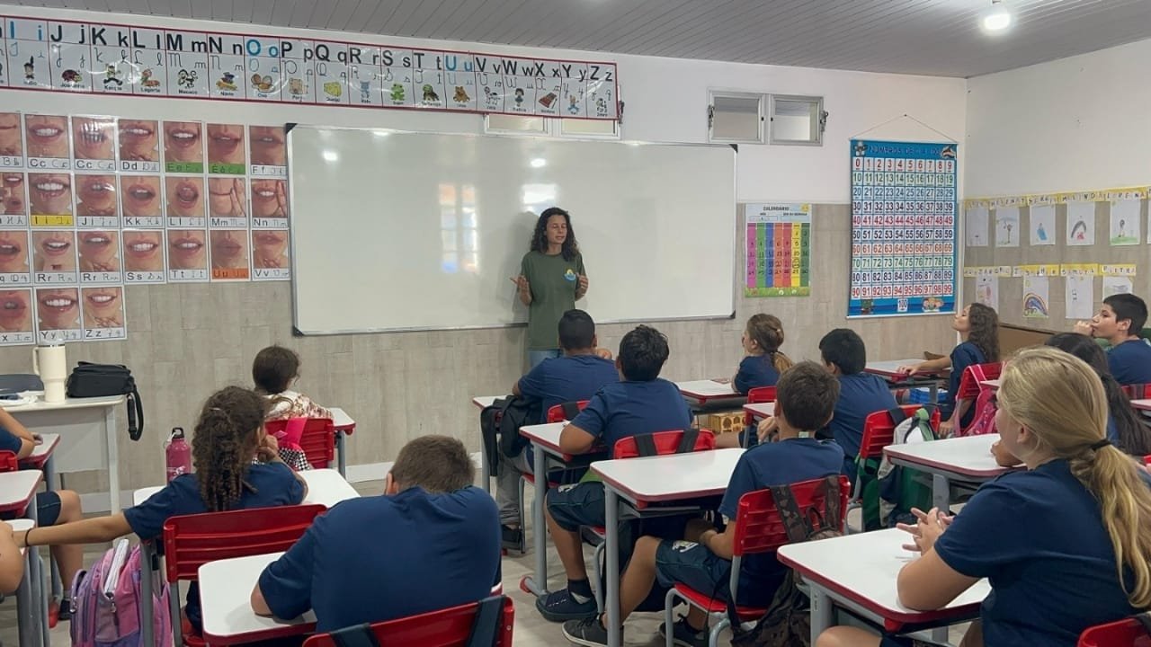 bem-estar animal,Porto Belo,educação ambiental,FAMAP,GOR,Farra do Boi,fauna silvestre,Escola Fidélis Antônio Garcia,Sertão de Santa Luzia,palestras,conscientização