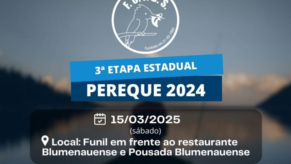 Campeonato Estadual de Pesca,Porto Belo,pesca esportiva,Federação Catarinense de Pesca,Pousada Blumenauense,Fundação Municipal de Esportes,IBAMA,entidade filantrópica,atletas,categorias,sustentabilidade,Santa Catarina,competição,doação,pescados