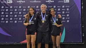 Circuito Brasileiro Sub-19,invictas vôlei praia,FME Camboriú,ouro em Brasília,dupla SC campeã,esporte catarinense