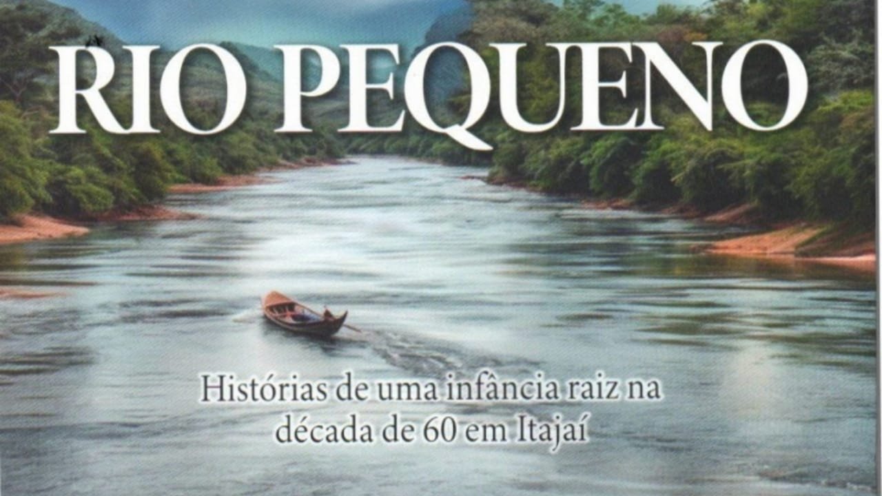 Livro Rio Pequeno,Itajaí anos 60,Dalila Gonçalves Weiss,bairro Rio Pequeno,infância nostálgica,cultura itajaiense,lançamento de livro,noite de autógrafos,memórias afetivas,brincadeiras de rua,história local,Lei de Incentivo à Cultura,Igreja Santos dos Últimos Dias,Rua Uruguai,literatura memórias