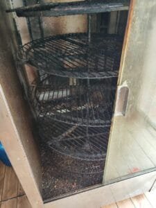 Vigilância Sanitária de Itapema,restaurante interditado,condições insalubres,segurança alimentar,saúde pública,fiscalização sanitária,denúncia de irregularidade,alimentos vencidos,higiene alimentar,inspeção sanitária,acúmulo de sujeira,riscos à saúde,grelhas sujas,Ouvidoria Municipal,fiscalização em restaurante