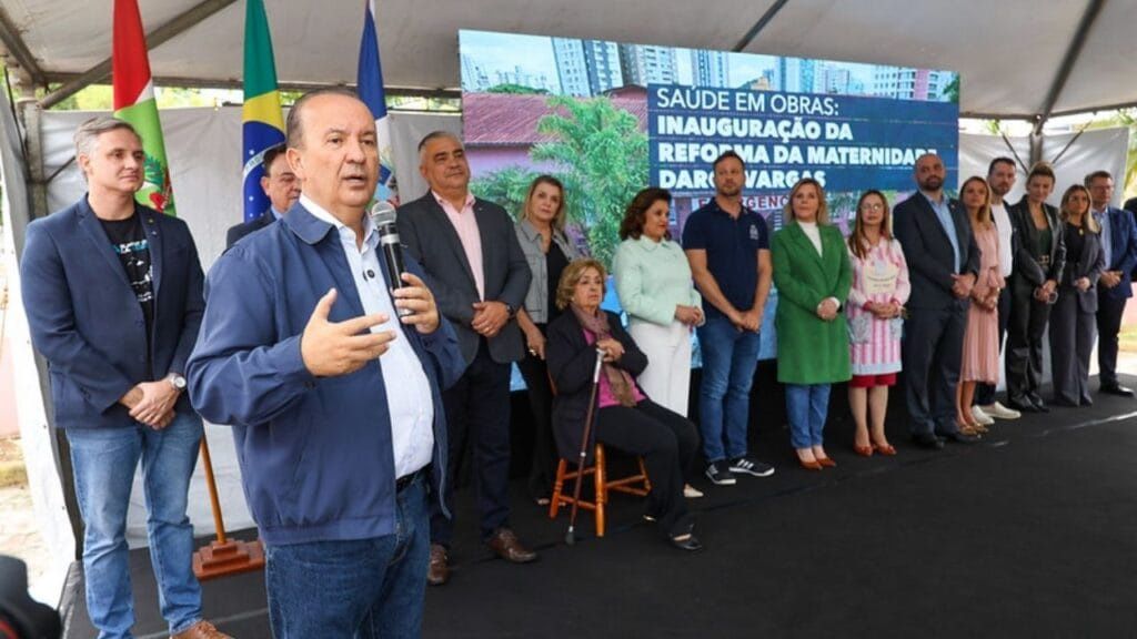 revitalização Maternidade Darcy Vargas,Centro de Indução de Parto Joinville,atendimento obstétrico Santa Catarina,governo Jorginho Mello saúde,saúde materno-infantil SC