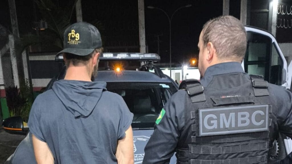 prisão traficante foragido SC,ação DCOI Santa Catarina,Guarda Municipal prende traficante,mandado de prisão Içara SC